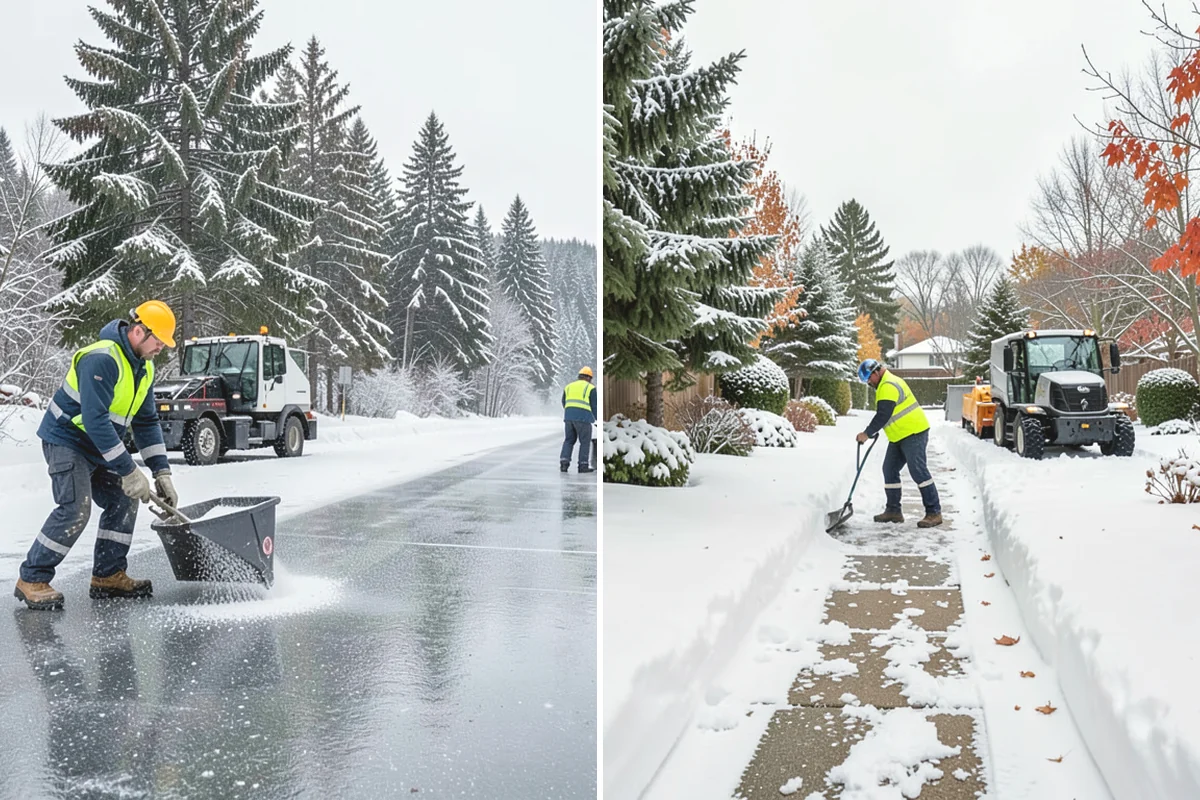 Pet-Safe Ice Melt in Edgewood, Pierce County, WA - Map the pet-traffic zones that need a gentler product