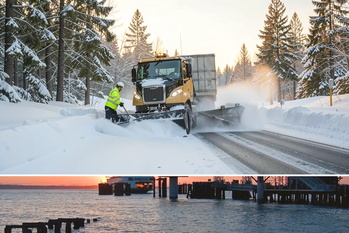 Pet-Safe Ice Melt in Edmonds, Snohomish County, WA - Pet-safe ice melt is used all winter at residential and pet-oriented properties whenever walkways ice over.