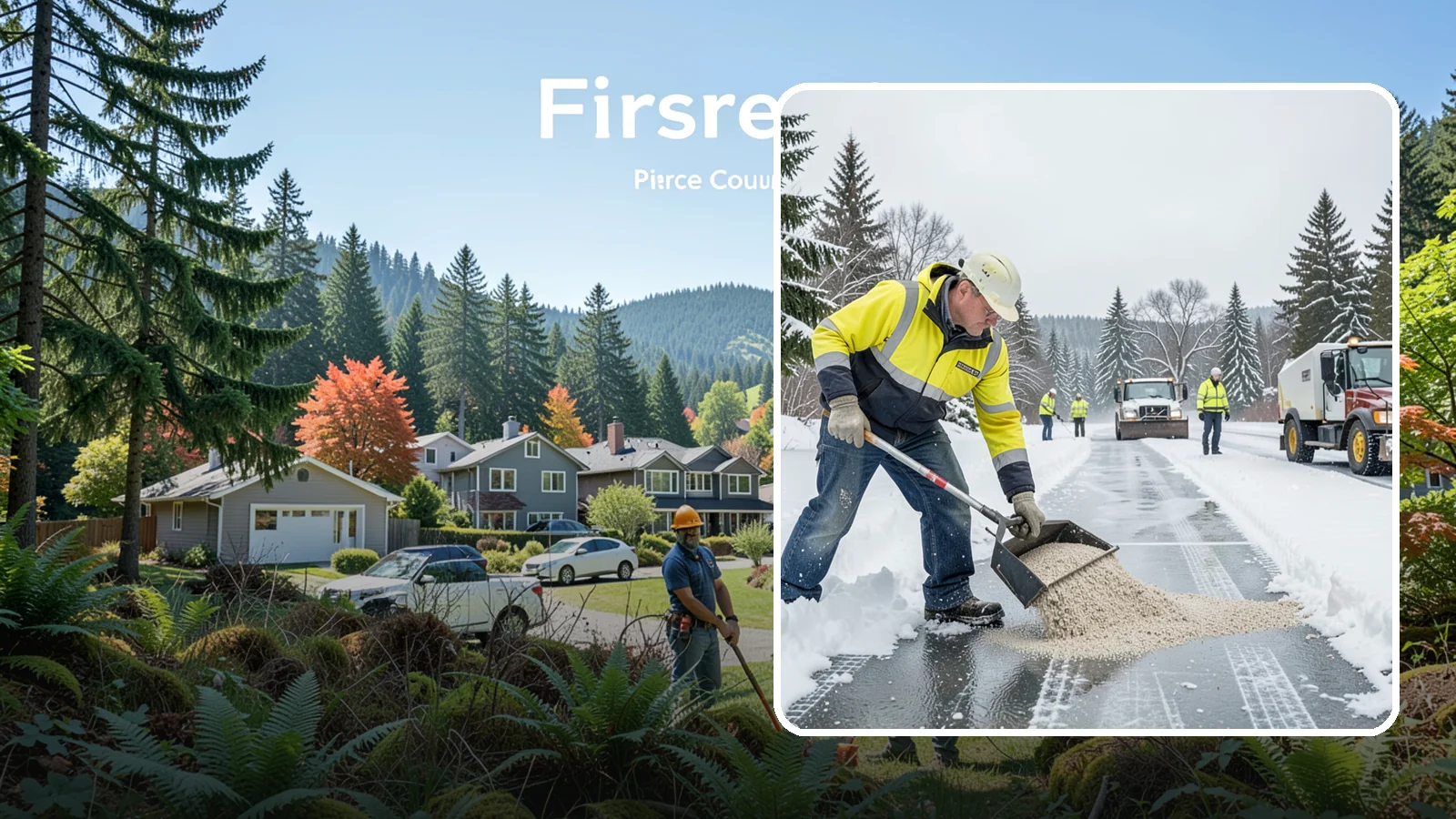 Pet-Safe Ice Melt in Fircrest, Pierce County, WA - Pet-safe ice melt clears walkways with a gentler formula that guards dogs' and cats' paws from chemical burns.