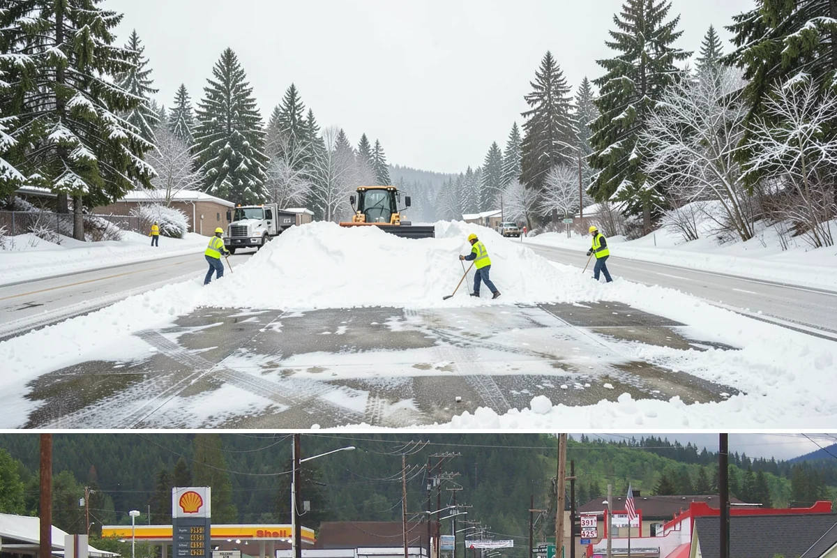 Pet-Safe Ice Melt in Granite Falls, Snohomish County, WA - Pet-safe ice melt is used all winter at residential and pet-oriented properties whenever walkways ice over.