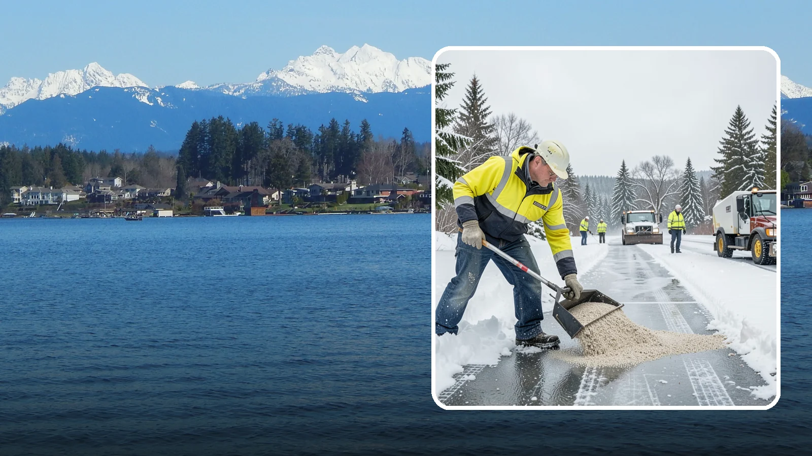 Pet-Safe Ice Melt in Lake Stevens, Snohomish County, WA - Pet-safe ice melt clears walkways with a gentler formula that guards dogs' and cats' paws from chemical burns.