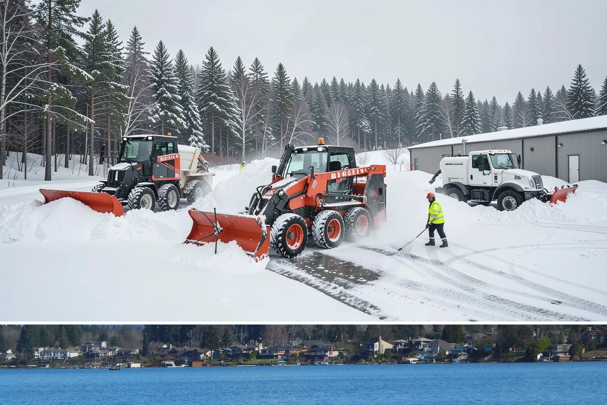 Pet-Safe Ice Melt in Lake Stevens, Snohomish County, WA - Pet-safe ice melt is used all winter at residential and pet-oriented properties whenever walkways ice over.