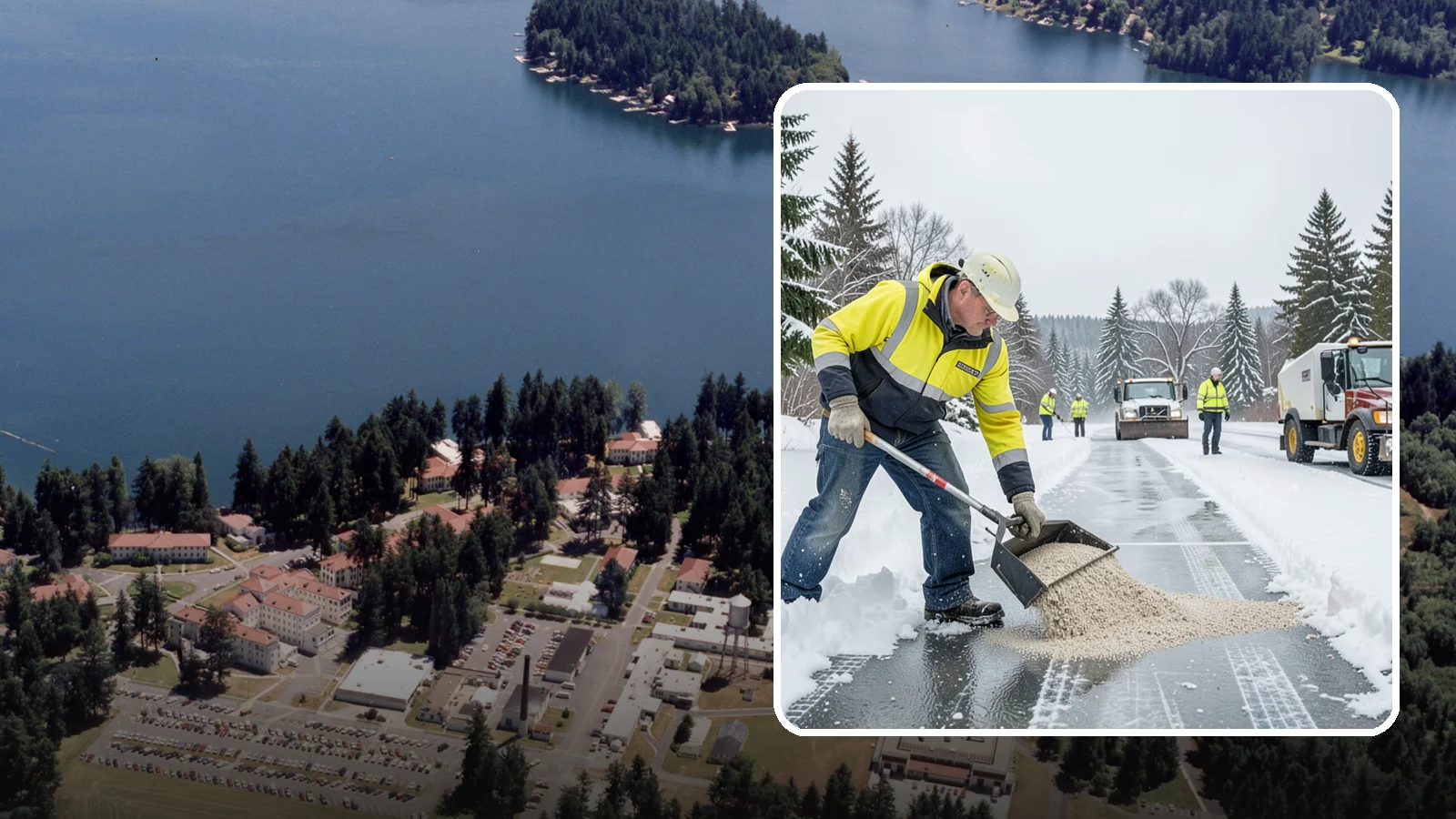 Pet-Safe Ice Melt in Lakewood, Pierce County, WA - Pet-safe ice melt clears walkways with a gentler formula that guards dogs' and cats' paws from chemical burns.