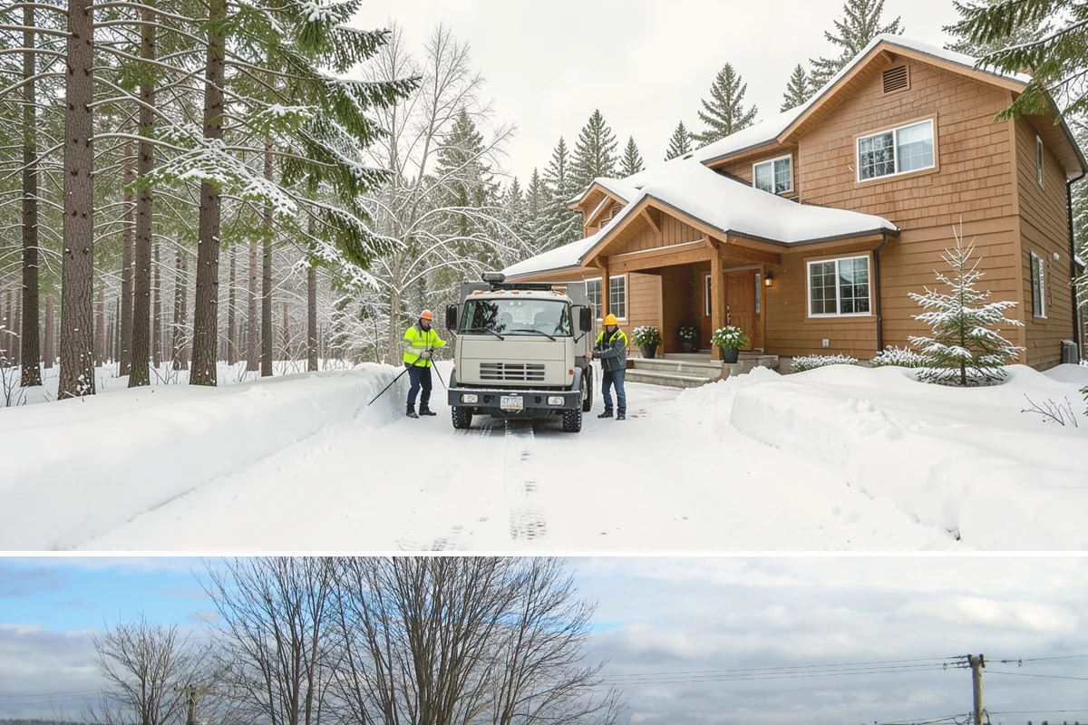 Pet-Safe Ice Melt in Langley, Island County, WA - Pet-safe ice melt is used all winter at residential and pet-oriented properties whenever walkways ice over.
