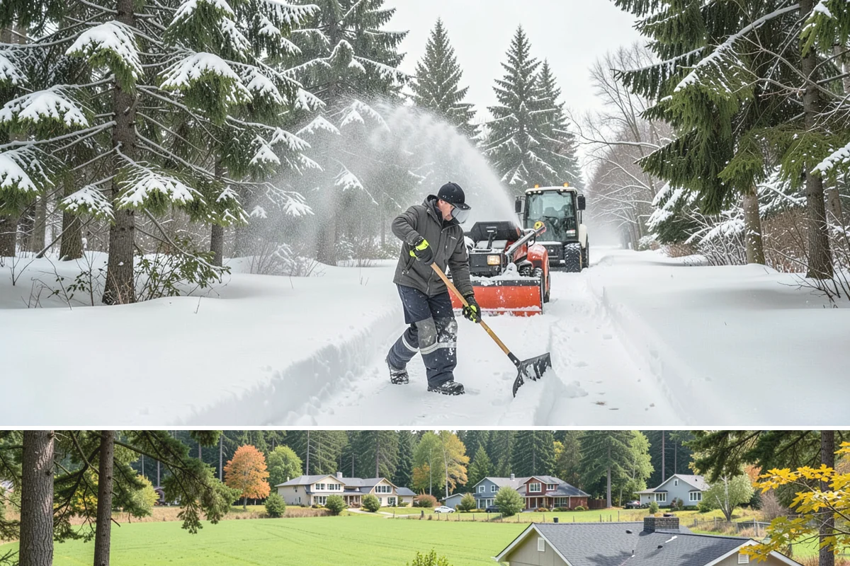 Pet-Safe Ice Melt in Lyman, Skagit County, WA - Pet-safe ice melt is used all winter at residential and pet-oriented properties whenever walkways ice over.