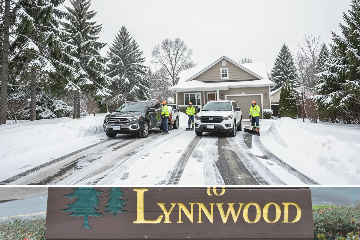 Pet-Safe Ice Melt in Lynnwood, Snohomish County, WA - Pet-safe ice melt is used all winter at residential and pet-oriented properties whenever walkways ice over.