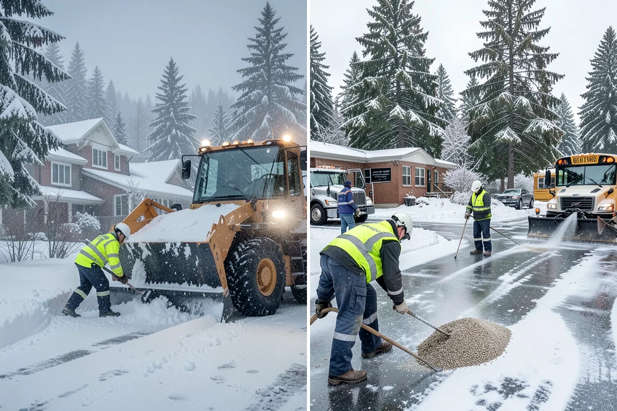 Pet-Safe Ice Melt in Maple Valley, King County, WA - Map the pet-traffic zones that need a gentler product