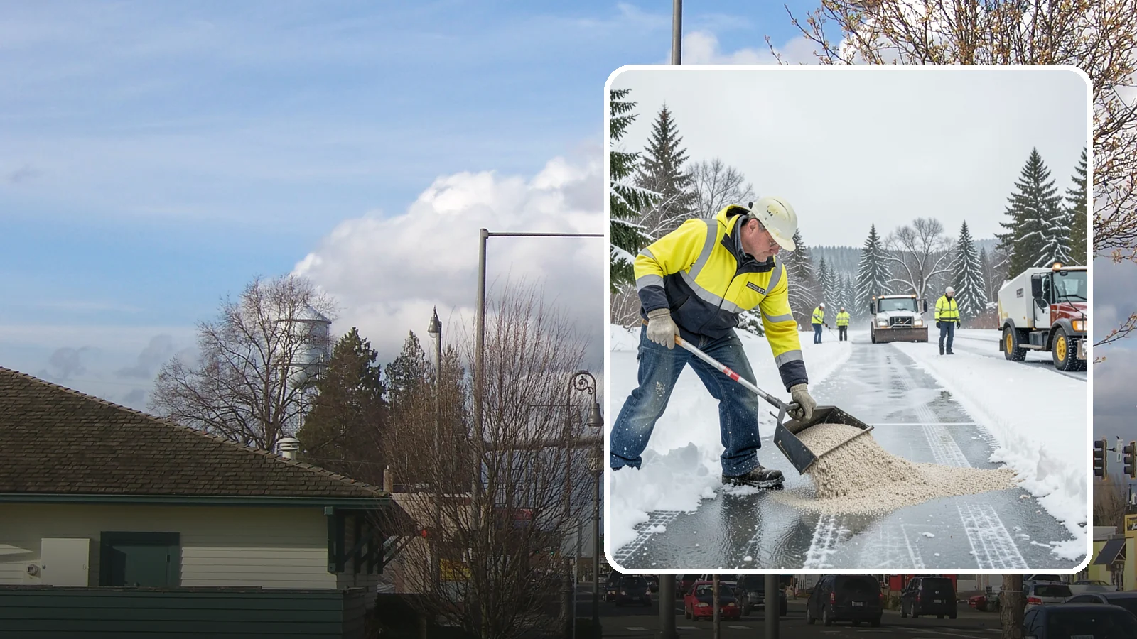 Pet-Safe Ice Melt in Marysville, Snohomish County, WA - Pet-safe ice melt clears walkways with a gentler formula that guards dogs' and cats' paws from chemical burns.