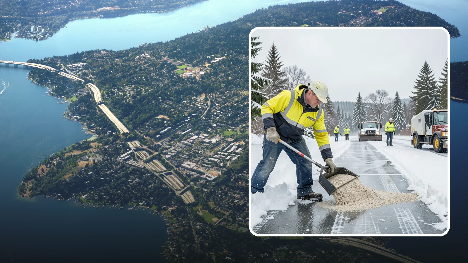 Pet-Safe Ice Melt in Mercer Island, King County, WA - Pet-safe ice melt clears walkways with a gentler formula that guards dogs' and cats' paws from chemical burns.