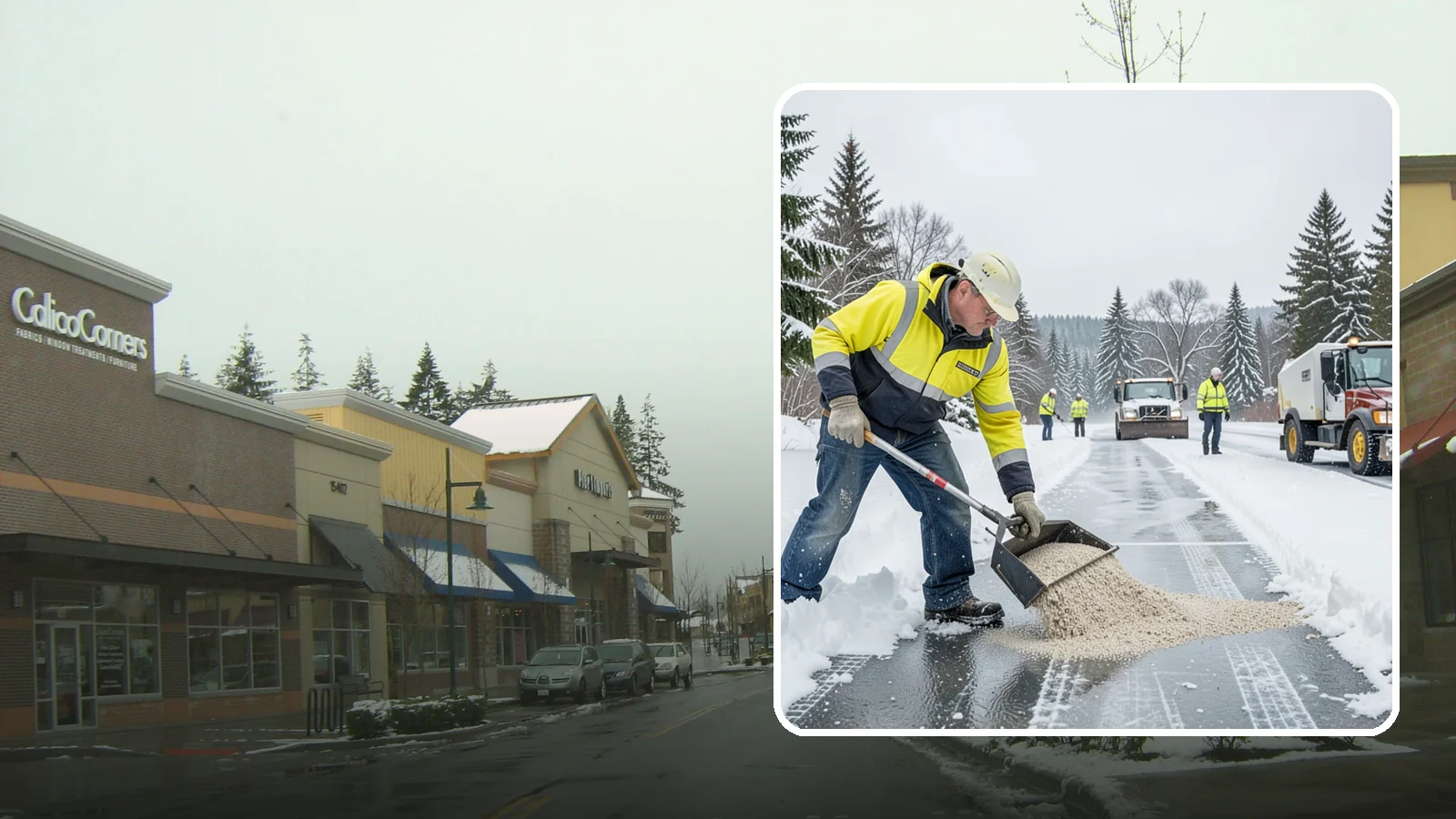 Pet-Safe Ice Melt in Mill Creek, Snohomish County, WA - Pet-safe ice melt clears walkways with a gentler formula that guards dogs' and cats' paws from chemical burns.
