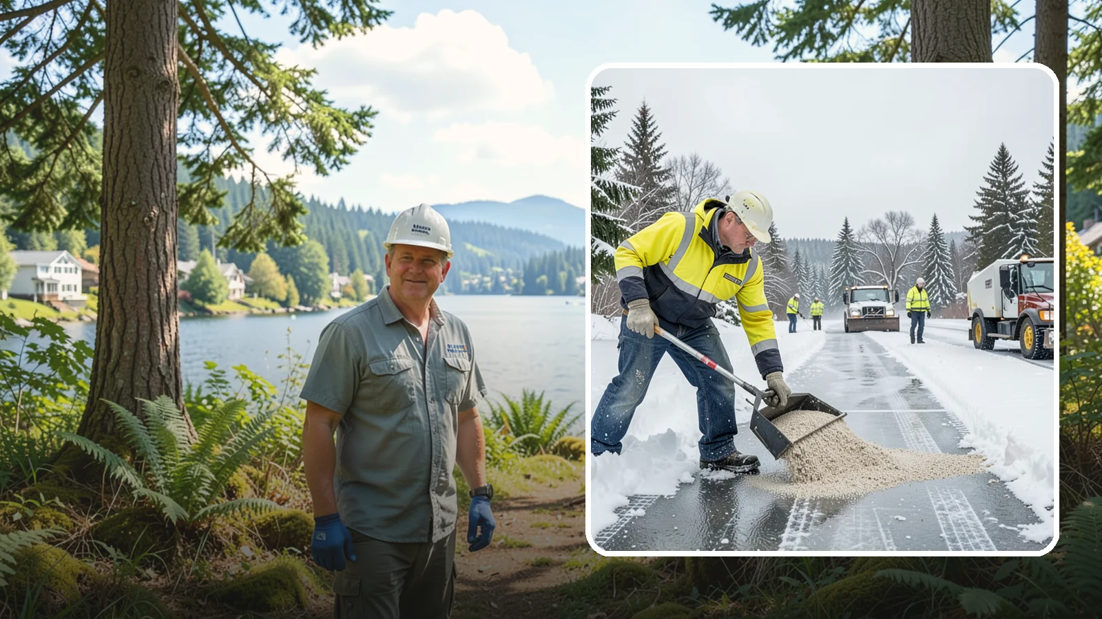 Pet-Safe Ice Melt in Milton, King County, WA - Pet-safe ice melt clears walkways with a gentler formula that guards dogs' and cats' paws from chemical burns.