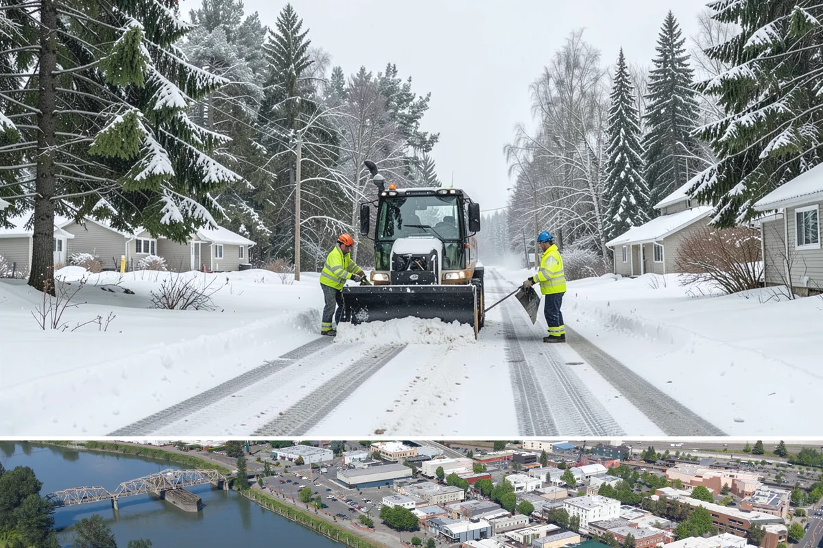 Pet-Safe Ice Melt in Mount Vernon, Skagit County, WA - Pet-safe ice melt is used all winter at residential and pet-oriented properties whenever walkways ice over.