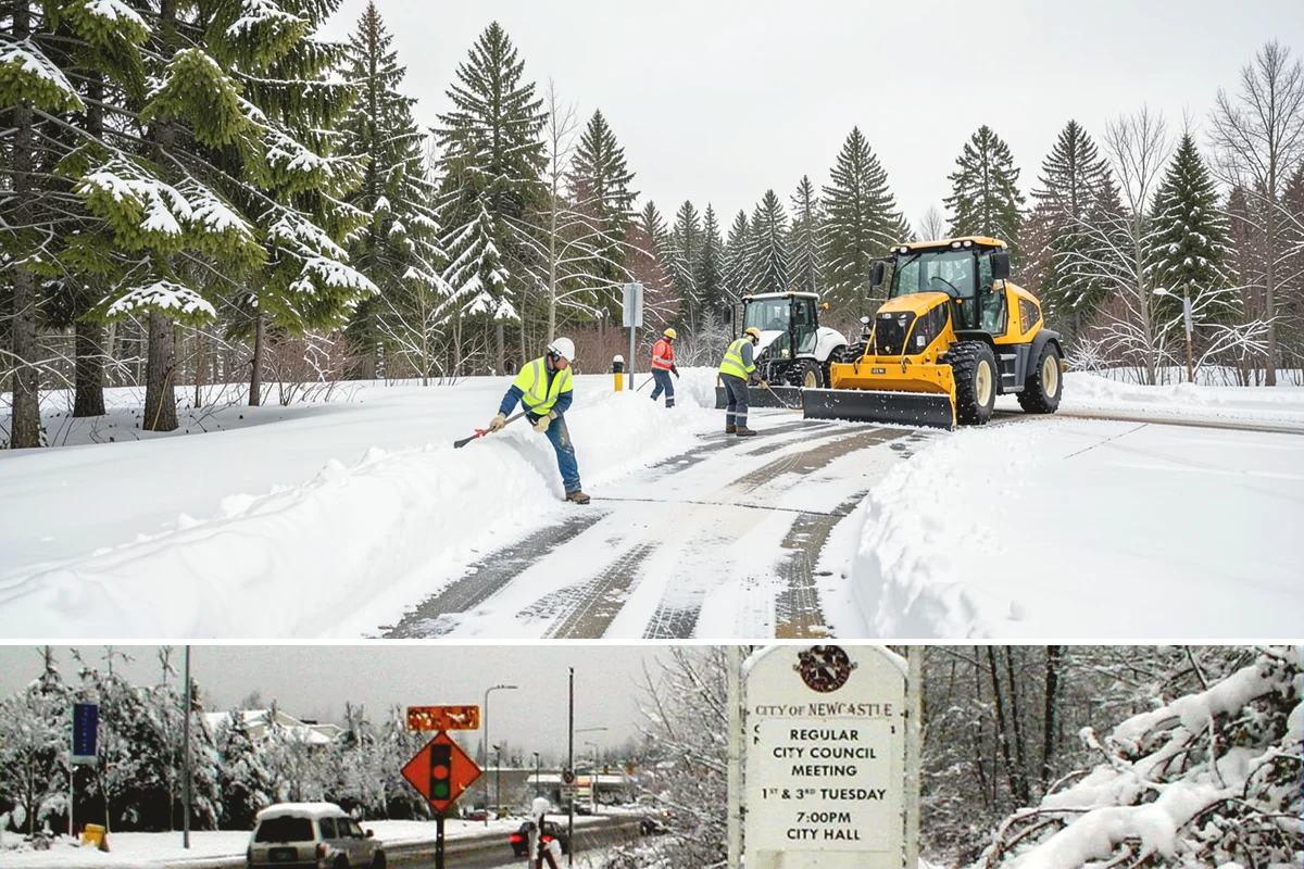 Pet-Safe Ice Melt in Newcastle, King County, WA - Pet-safe ice melt is used all winter at residential and pet-oriented properties whenever walkways ice over.