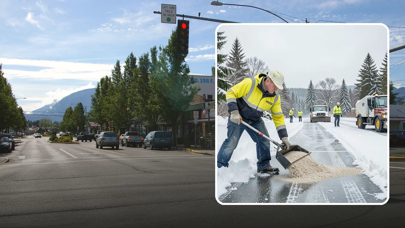 Pet-Safe Ice Melt in North Bend, King County, WA - Pet-safe ice melt clears walkways with a gentler formula that guards dogs' and cats' paws from chemical burns.