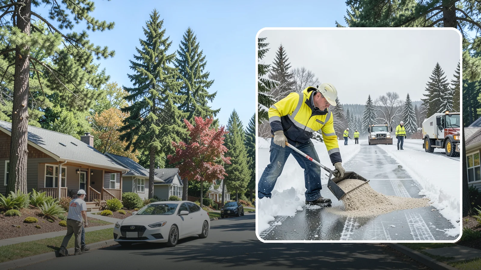 Pet-Safe Ice Melt in Orting, Pierce County, WA - Pet-safe ice melt clears walkways with a gentler formula that guards dogs' and cats' paws from chemical burns.