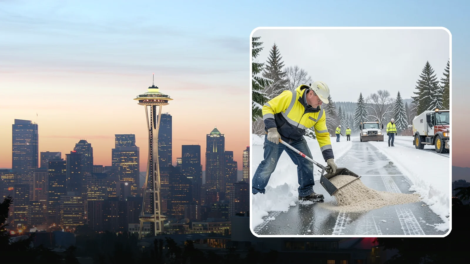 Pet-Safe Ice Melt in Seattle, King County, WA - Pet-safe ice melt clears walkways with a gentler formula that guards dogs' and cats' paws from chemical burns.