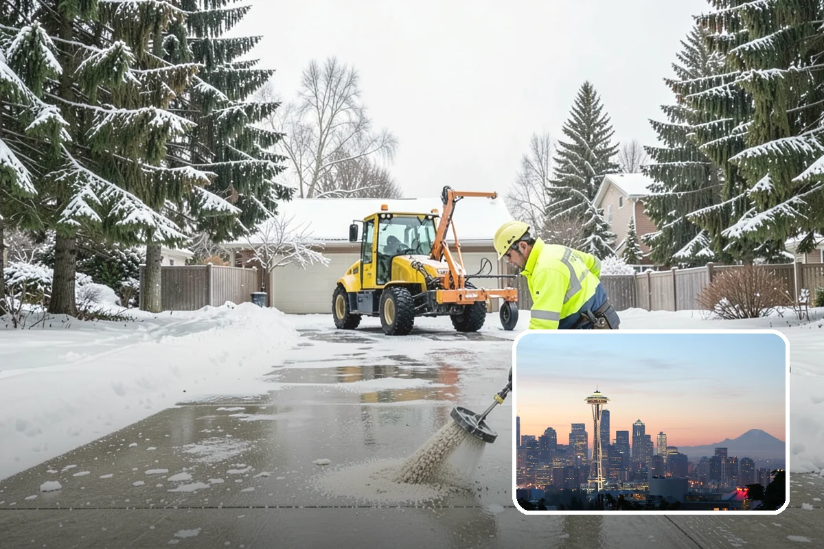 Pet-Safe Ice Melt in Seattle, King County, WA - Gentler on paws than corrosive standard rock salt