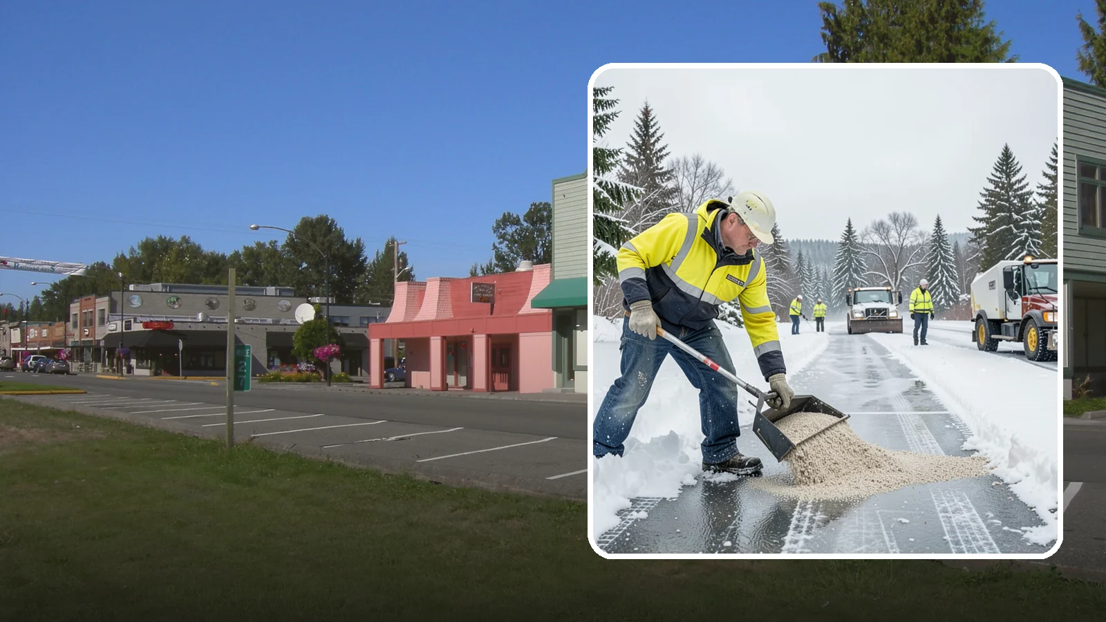 Pet-Safe Ice Melt in Snoqualmie, King County, WA - Pet-safe ice melt clears walkways with a gentler formula that guards dogs' and cats' paws from chemical burns.