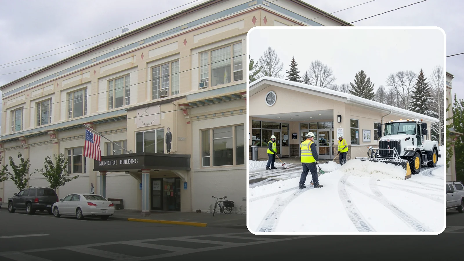 Pharmacy Snow Removal in Anacortes, Skagit County, WA - We keep pharmacy drive-throughs, entrances, and parking clear so patients can pick up prescriptions safely no matter the weather.