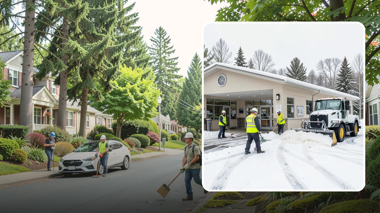 Pharmacy Snow Removal in Beaux Arts Village, King County, WA - We keep pharmacy drive-throughs, entrances, and parking clear so patients can pick up prescriptions safely no matter the weather.