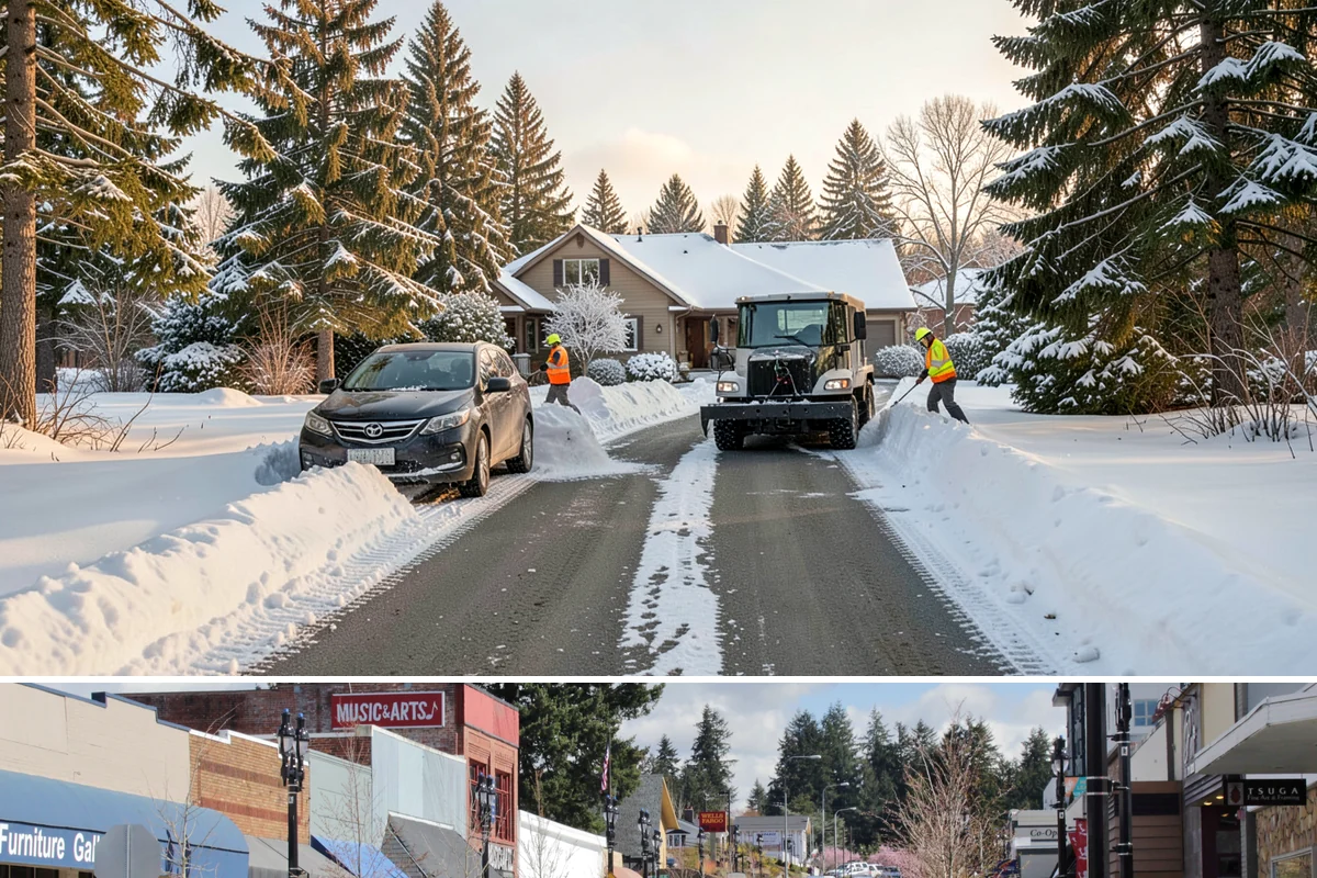 Pharmacy Snow Removal in Bothell, King County, WA - Pharmacies need dependable service December through February when patients still must reach the counter.