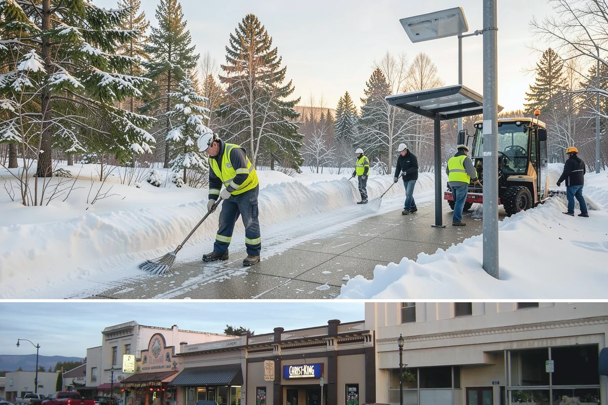 Pharmacy Snow Removal in Burlington, Skagit County, WA - Pharmacies need dependable service December through February when patients still must reach the counter.