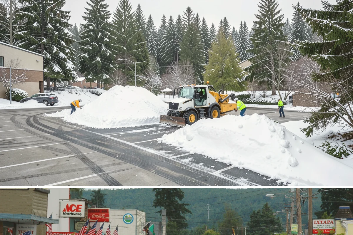 Pharmacy Snow Removal in Carnation, King County, WA - Pharmacies need dependable service December through February when patients still must reach the counter.