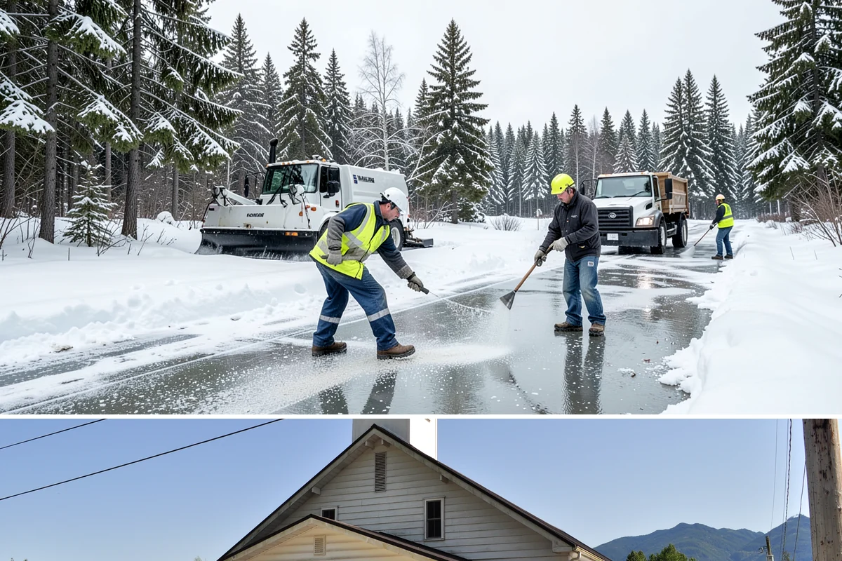 Pharmacy Snow Removal in Concrete, Skagit County, WA - Pharmacies need dependable service December through February when patients still must reach the counter.