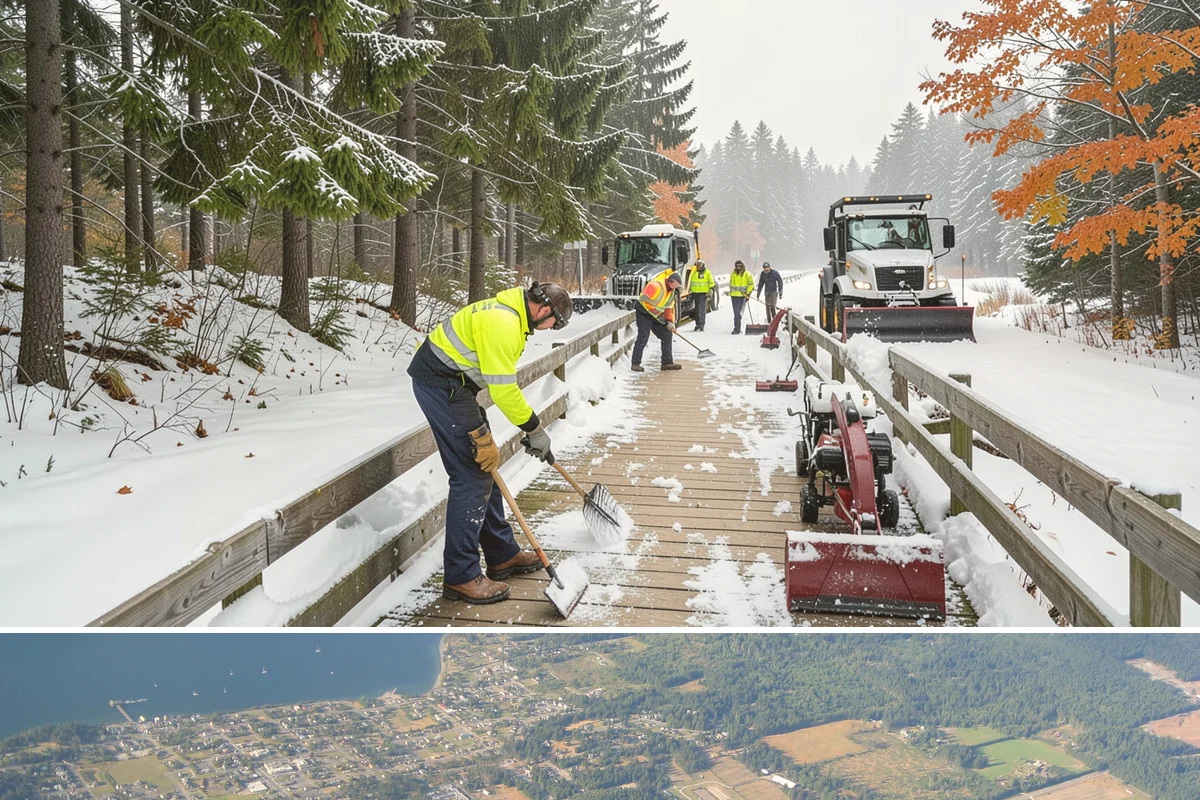 Pharmacy Snow Removal in Coupeville, Island County, WA - Pharmacies need dependable service December through February when patients still must reach the counter.