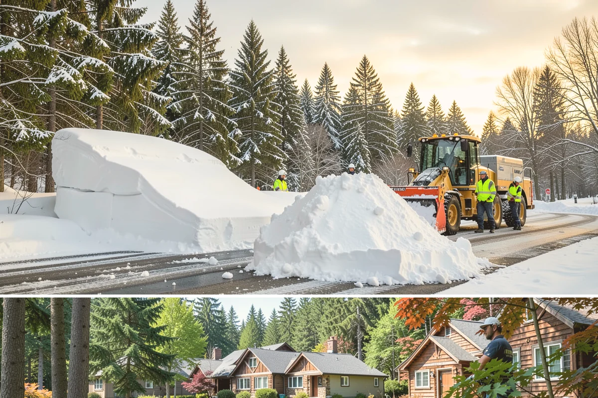 Pharmacy Snow Removal in Edgewood, Pierce County, WA - Pharmacies need dependable service December through February when patients still must reach the counter.