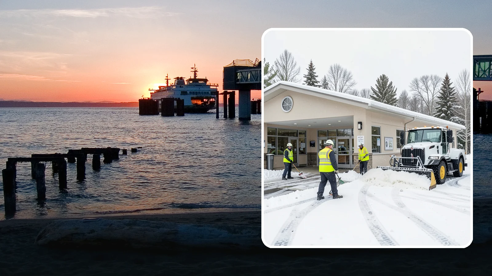 Pharmacy Snow Removal in Edmonds, Snohomish County, WA - We keep pharmacy drive-throughs, entrances, and parking clear so patients can pick up prescriptions safely no matter the weather.