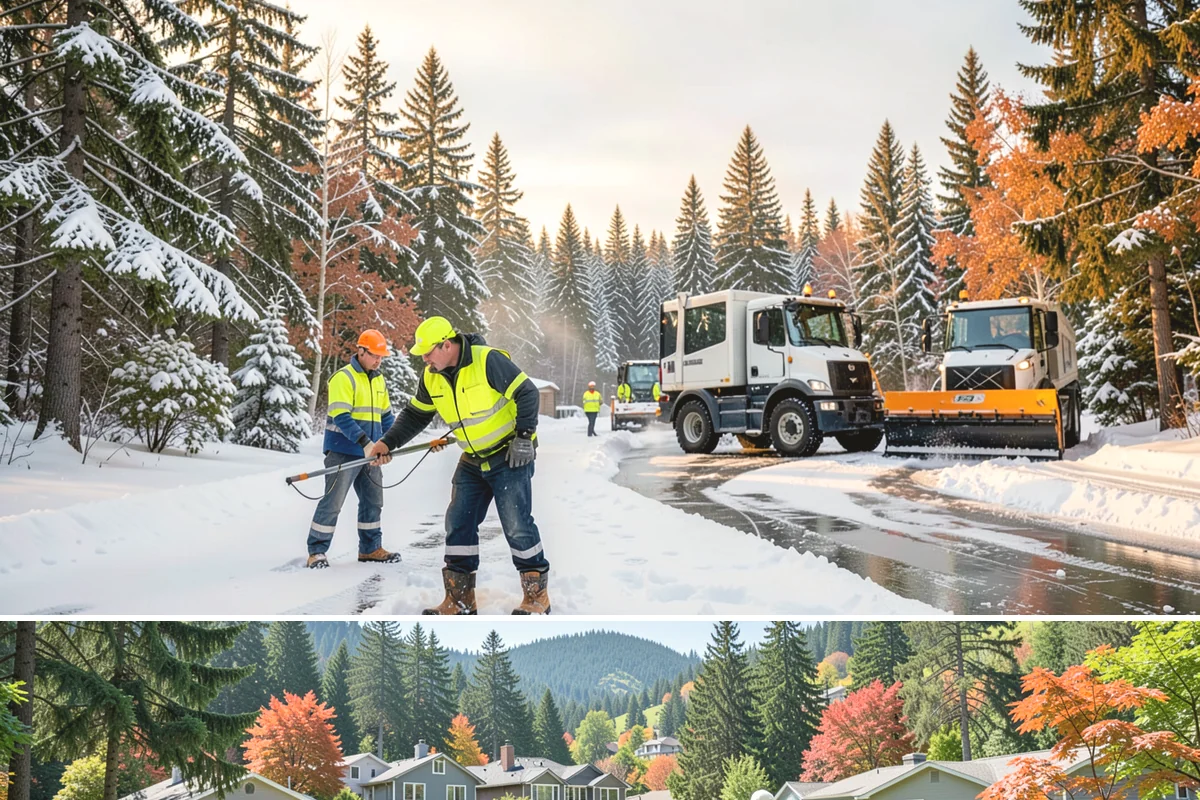 Pharmacy Snow Removal in Fircrest, Pierce County, WA - Pharmacies need dependable service December through February when patients still must reach the counter.