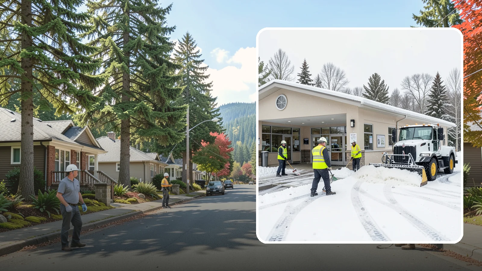 Pharmacy Snow Removal in Hunts Point, King County, WA - We keep pharmacy drive-throughs, entrances, and parking clear so patients can pick up prescriptions safely no matter the weather.
