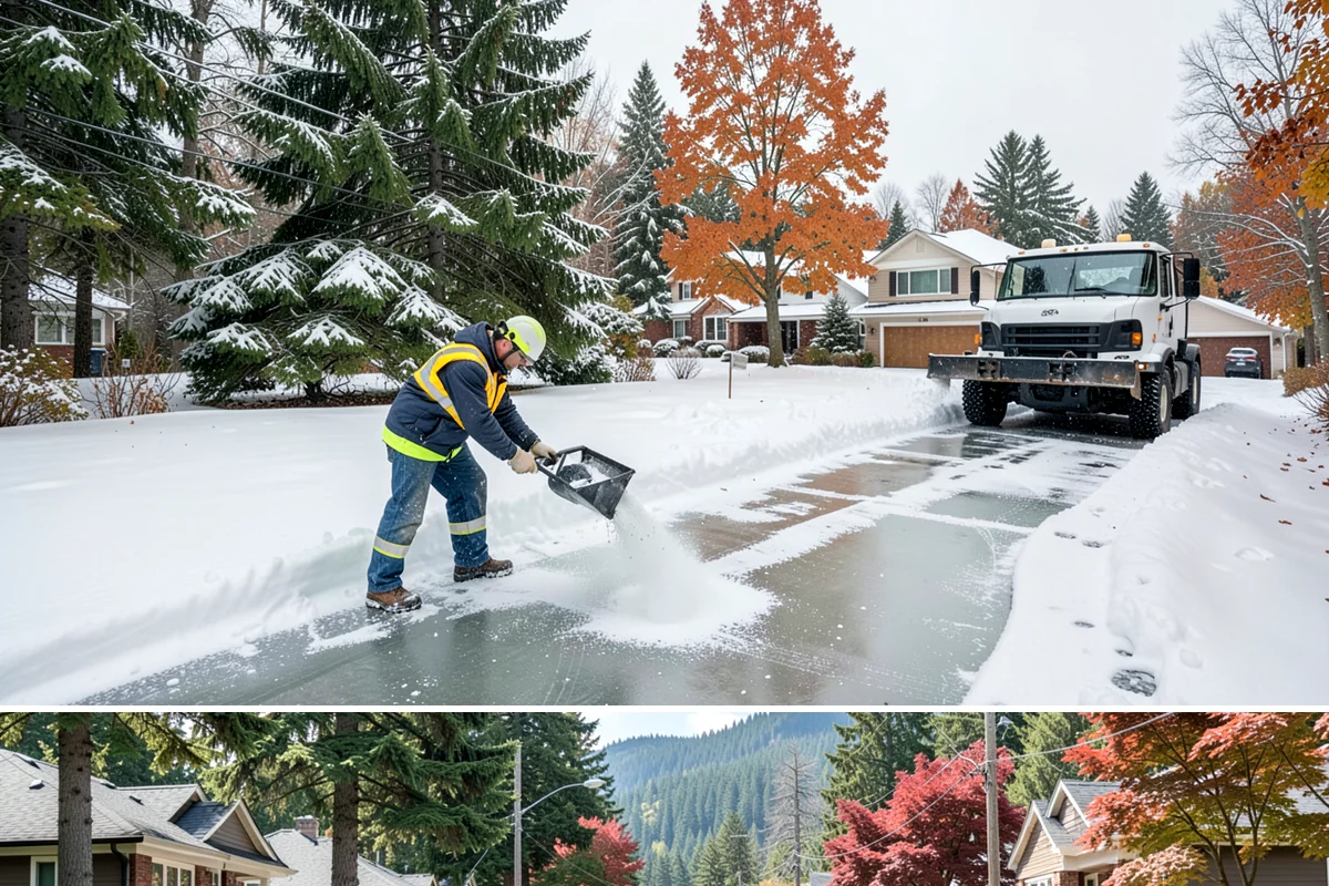 Pharmacy Snow Removal in Hunts Point, King County, WA - Pharmacies need dependable service December through February when patients still must reach the counter.