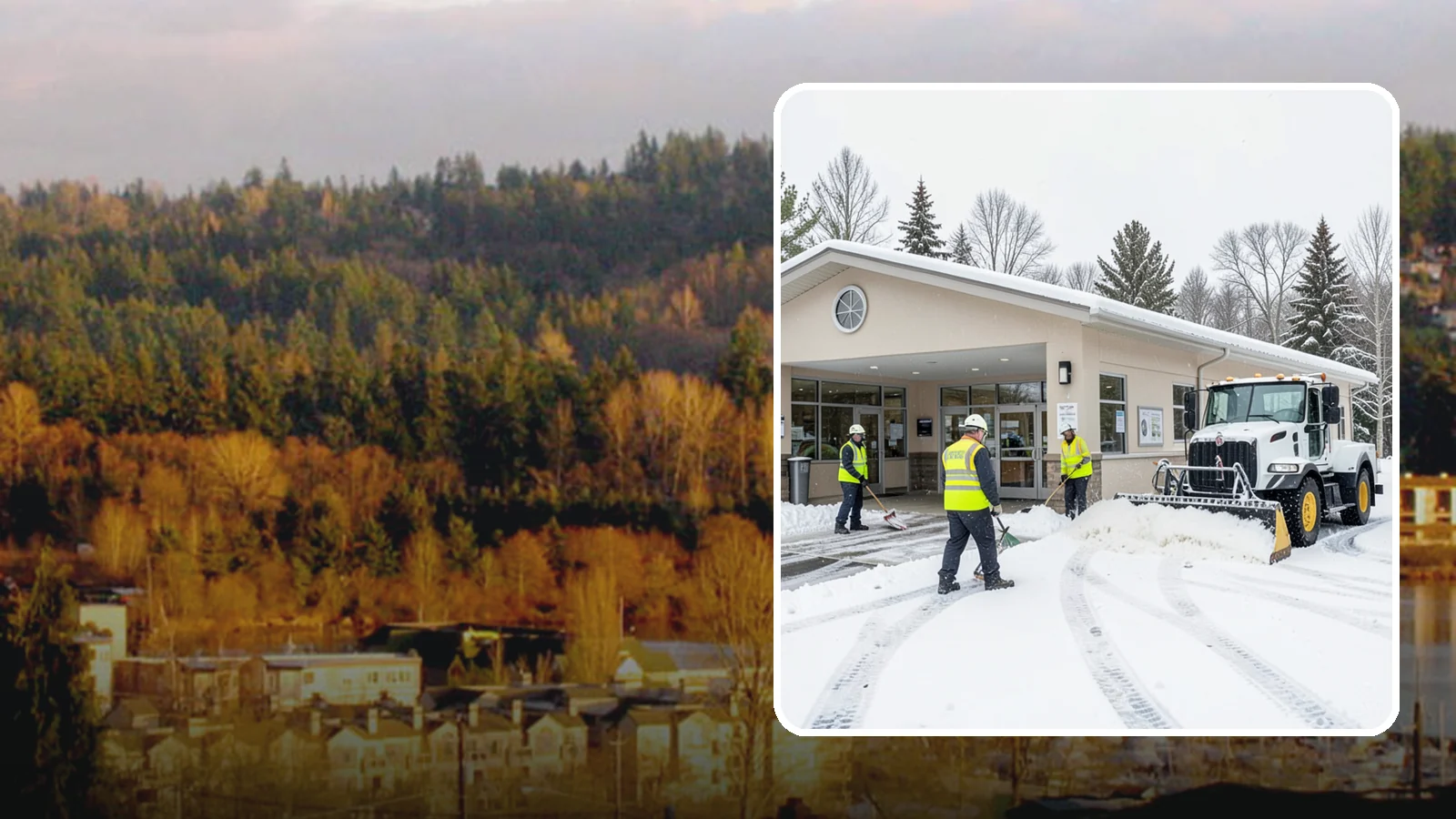 Pharmacy Snow Removal in Kenmore, King County, WA - We keep pharmacy drive-throughs, entrances, and parking clear so patients can pick up prescriptions safely no matter the weather.
