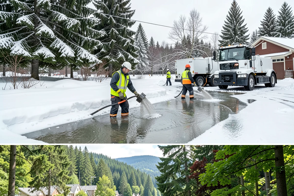 Pharmacy Snow Removal in Lake Forest Park, King County, WA - Pharmacies need dependable service December through February when patients still must reach the counter.