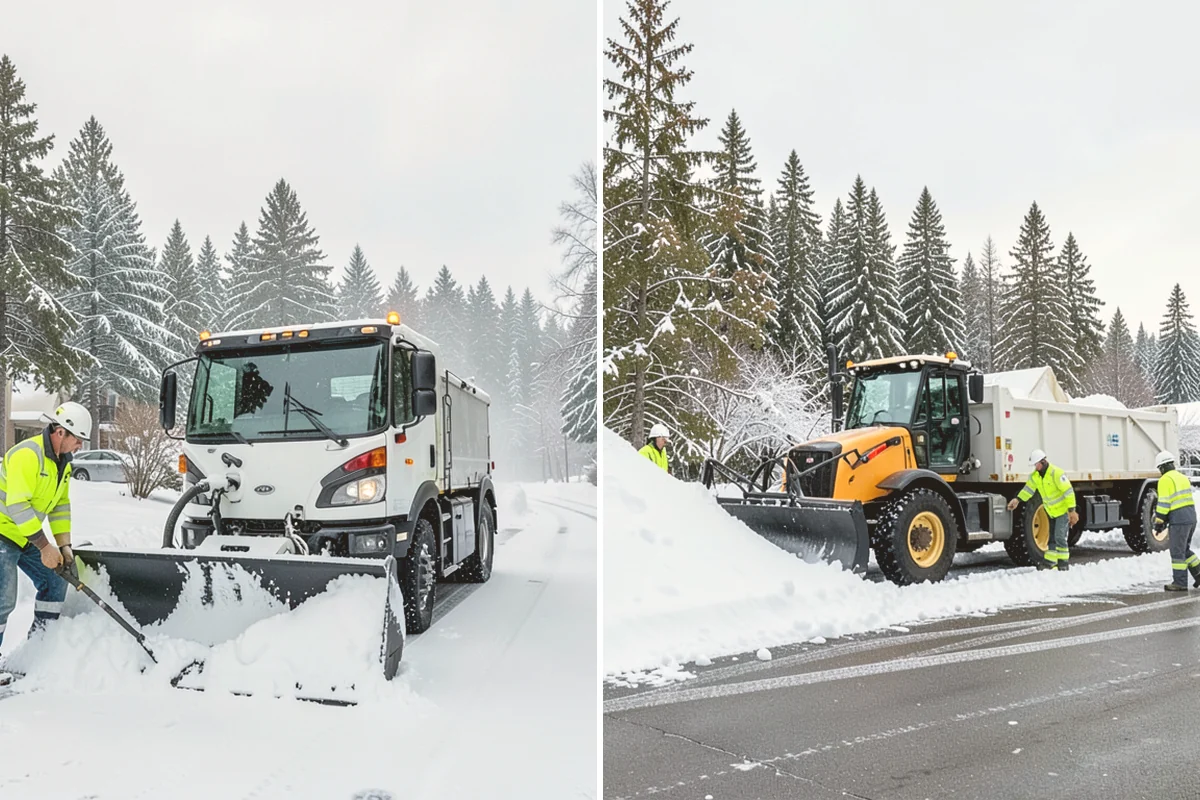 Pharmacy Snow Removal in Mount Vernon, Skagit County, WA - Map the drive-through lane, entrance, and accessible parking