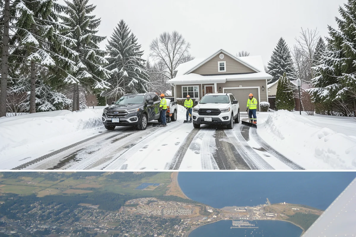 Pharmacy Snow Removal in Oak Harbor, Island County, WA - Pharmacies need dependable service December through February when patients still must reach the counter.