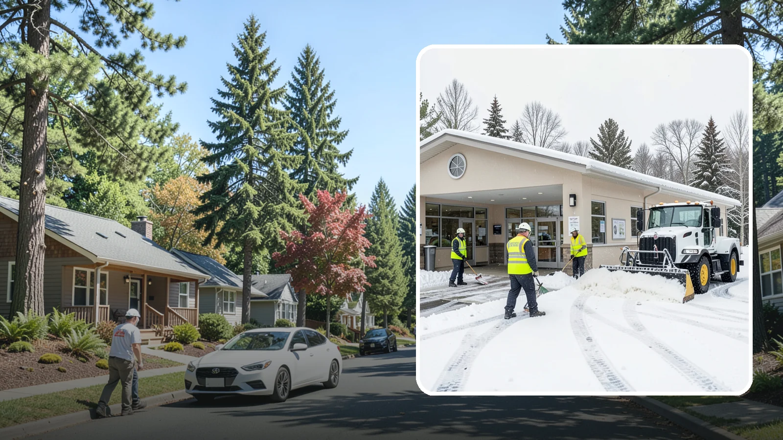 Pharmacy Snow Removal in Orting, Pierce County, WA - We keep pharmacy drive-throughs, entrances, and parking clear so patients can pick up prescriptions safely no matter the weather.