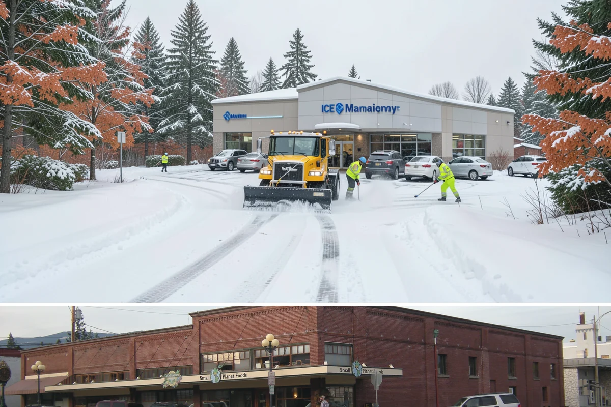 Pharmacy Snow Removal in Sedro-Woolley, Skagit County, WA - Pharmacies need dependable service December through February when patients still must reach the counter.