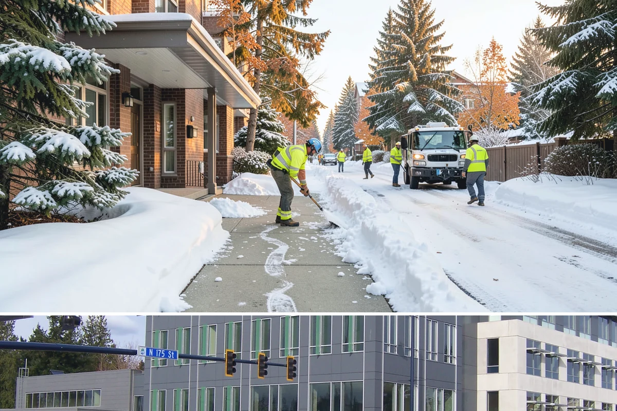 Pharmacy Snow Removal in Shoreline, King County, WA - Pharmacies need dependable service December through February when patients still must reach the counter.