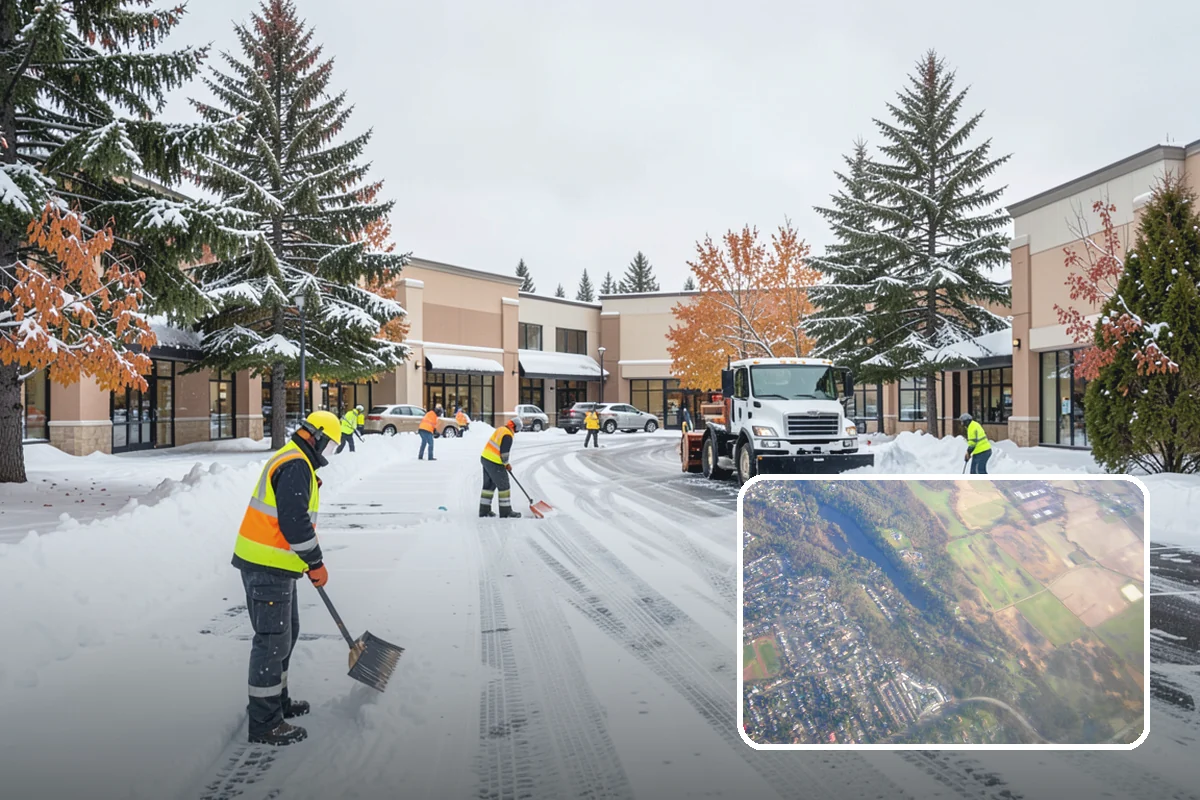 Plow Truck Service in Algona, King County, WA - Fast clearing of heavy maritime snow across large surfaces