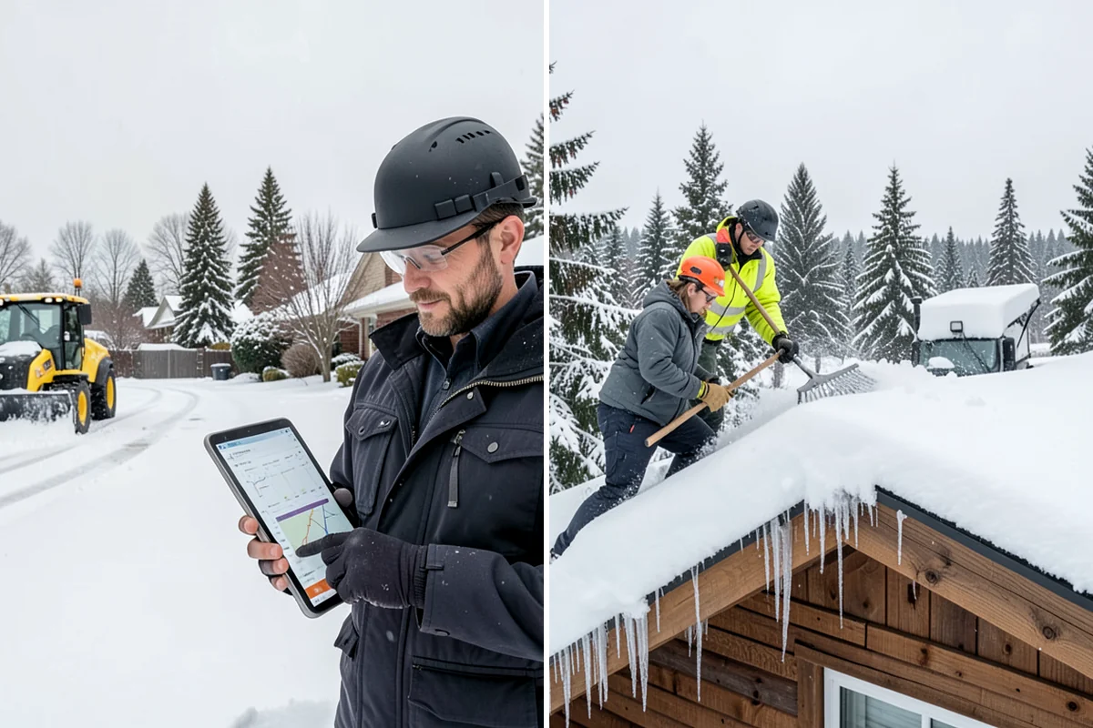 Plow Truck Service in Arlington, Snohomish County, WA - Assign a right-sized truck and blade to the property