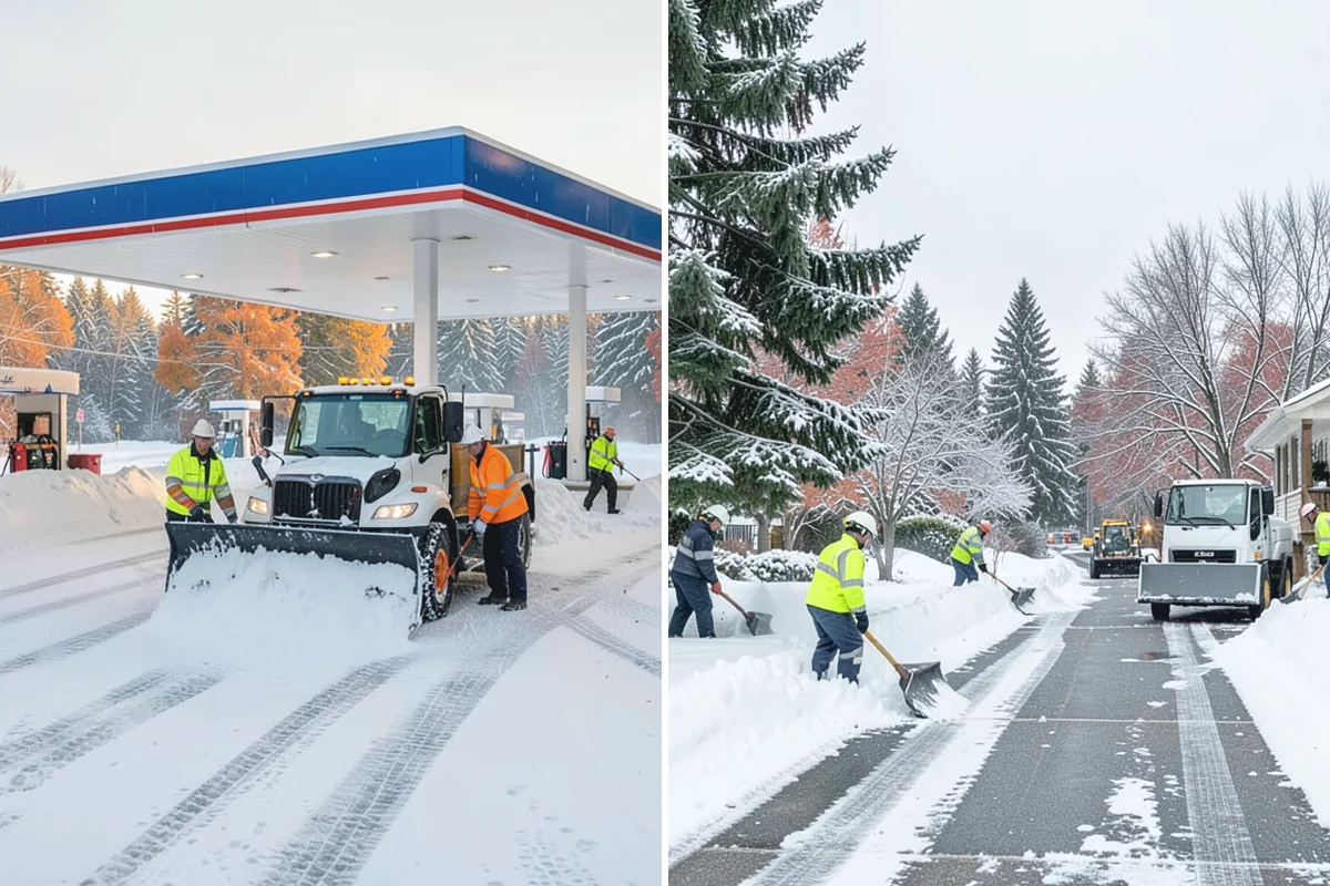 Plow Truck Service in Auburn, King County, WA - Assign a right-sized truck and blade to the property