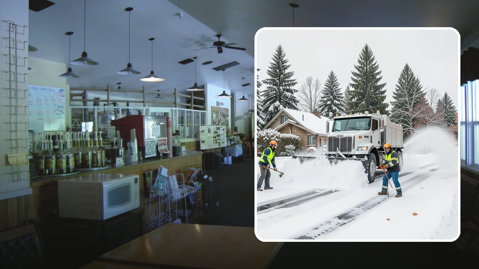 Plow Truck Service in Black Diamond, King County, WA - Our plow trucks clear driveways, lots, and access roads across Western Washington quickly and thoroughly.
