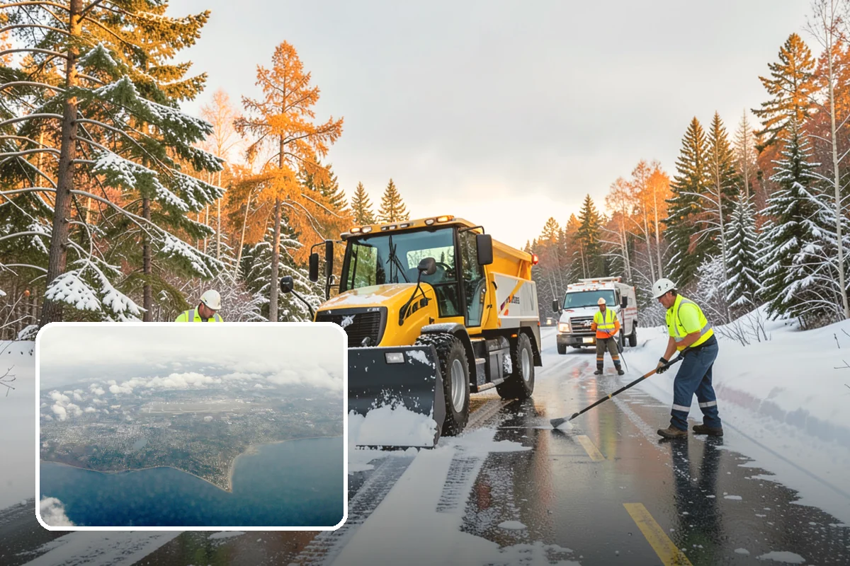 Plow Truck Service in Burien, King County, WA - Fast clearing of heavy maritime snow across large surfaces