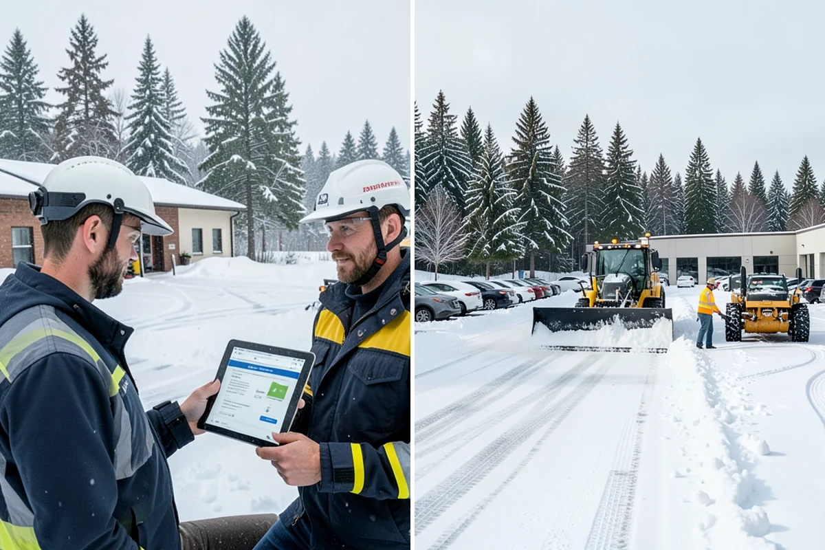 Plow Truck Service in Clyde Hill, King County, WA - Assign a right-sized truck and blade to the property