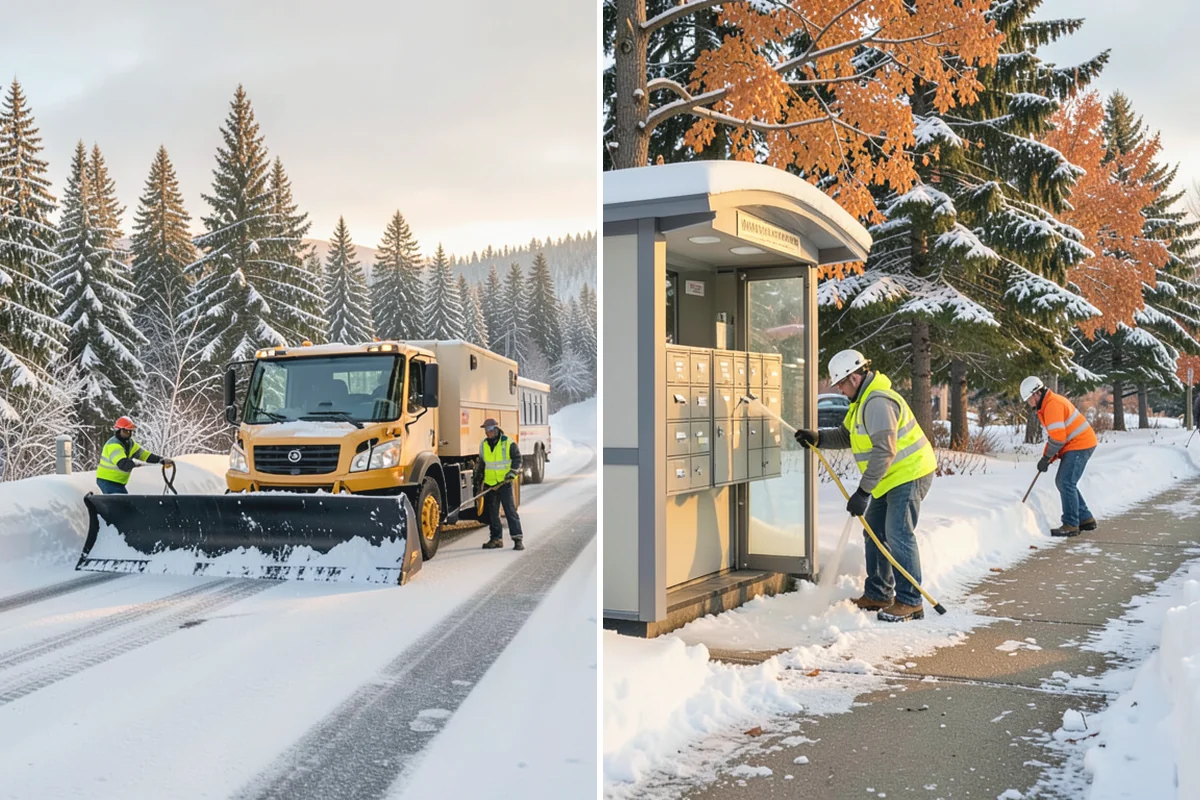 Plow Truck Service in Coupeville, Island County, WA - Assign a right-sized truck and blade to the property