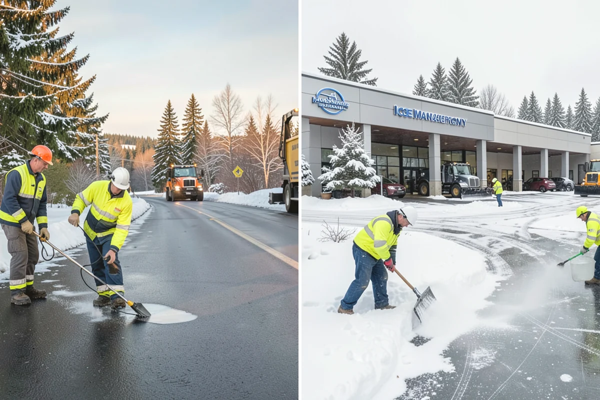 Plow Truck Service in Covington, King County, WA - Assign a right-sized truck and blade to the property