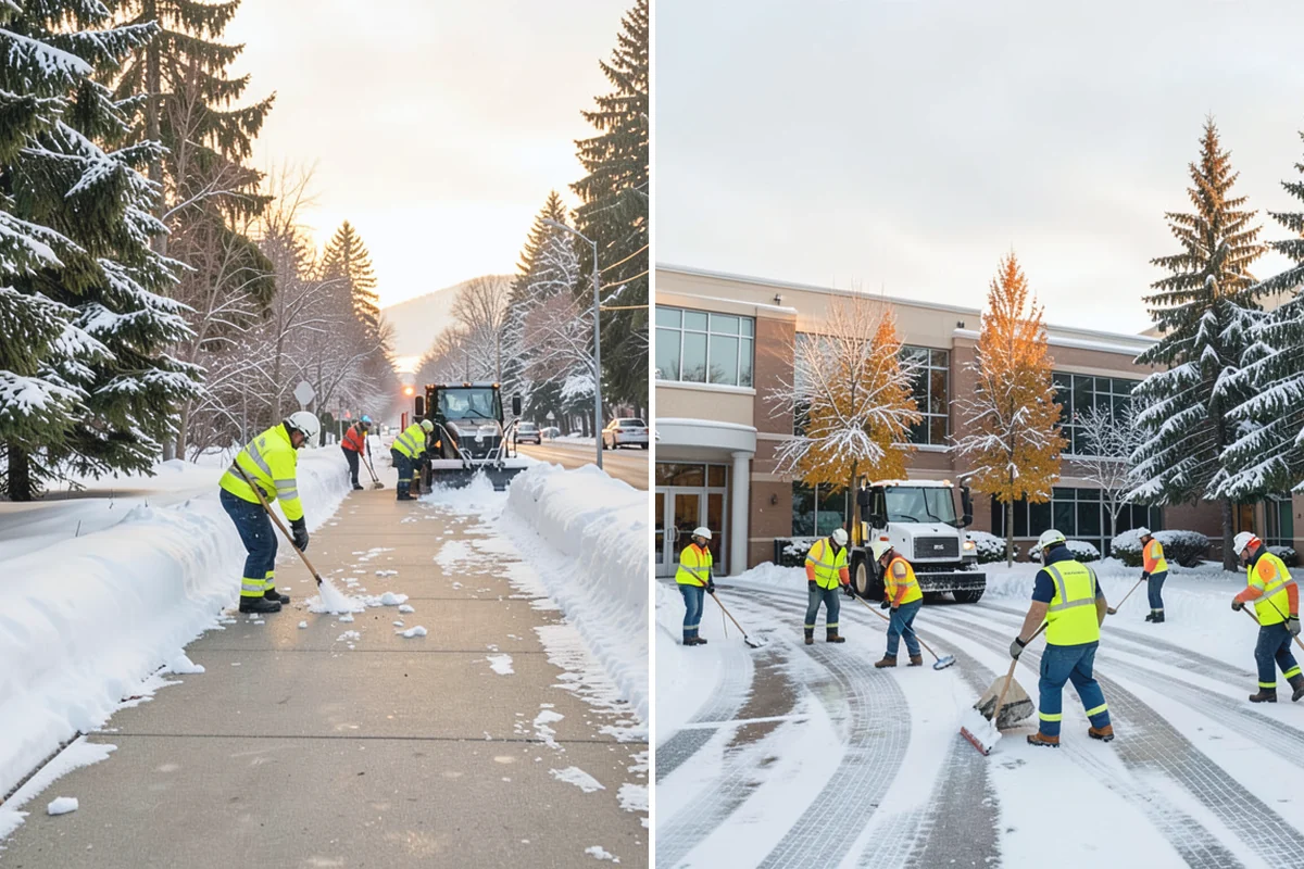 Plow Truck Service in Des Moines, King County, WA - Assign a right-sized truck and blade to the property